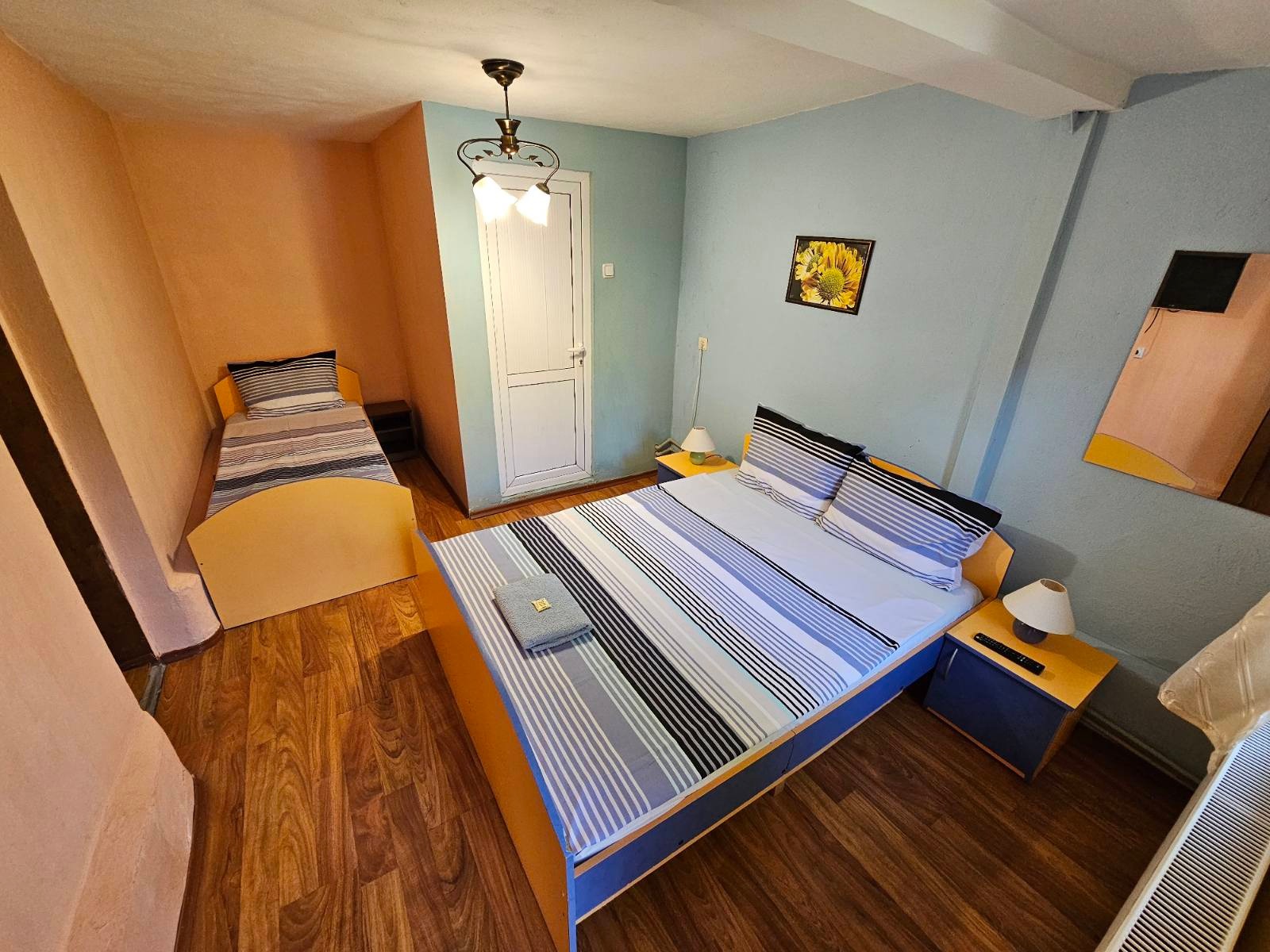 The blue room in the second house