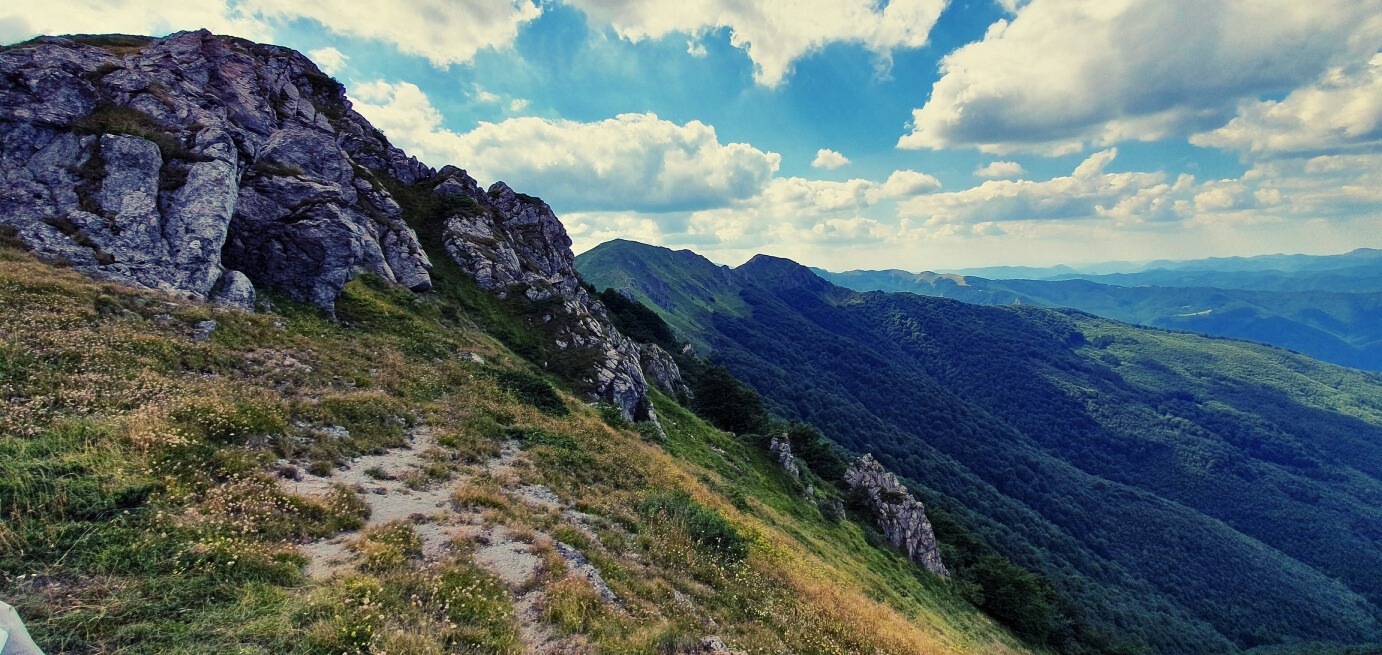 A breathtaking view of the Balkan Mountains near Beli Osam